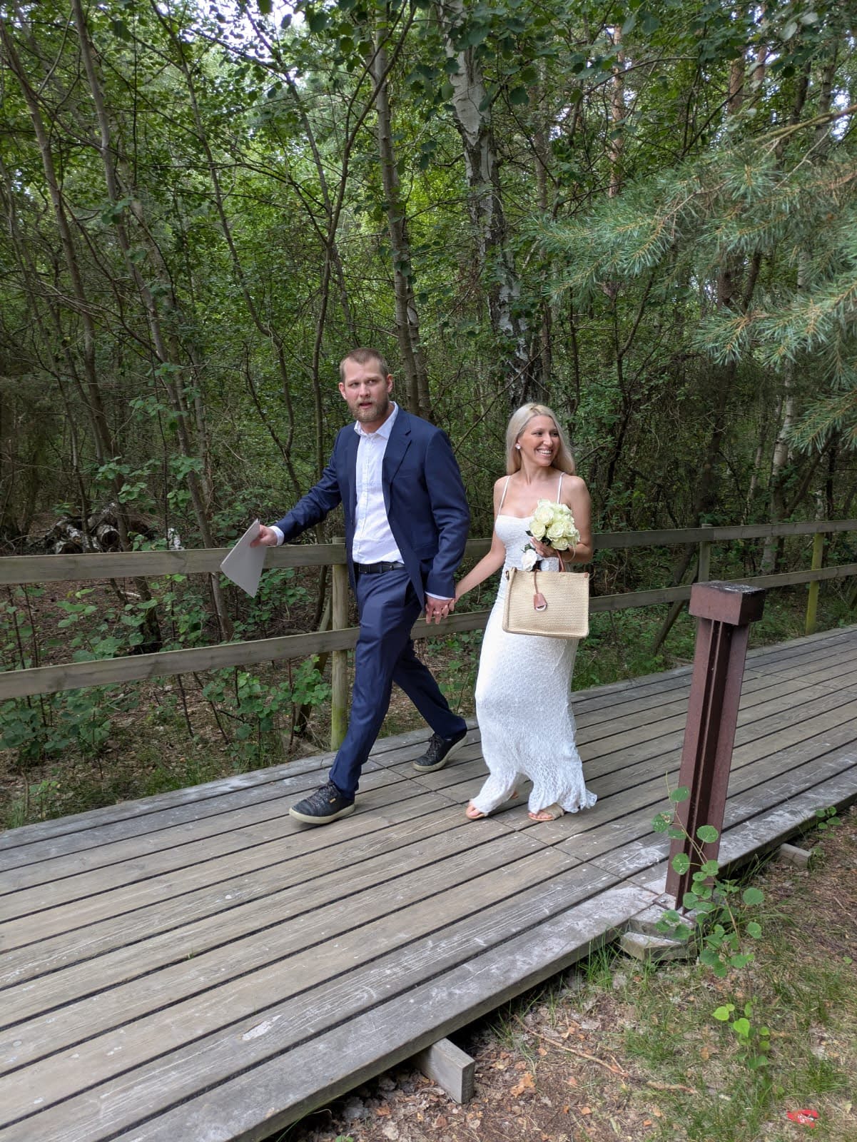 Daniel and Natasha walking